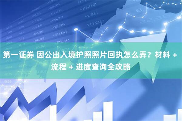 第一证券 因公出入境护照照片回执怎么弄？材料 + 流程 + 进度查询全攻略